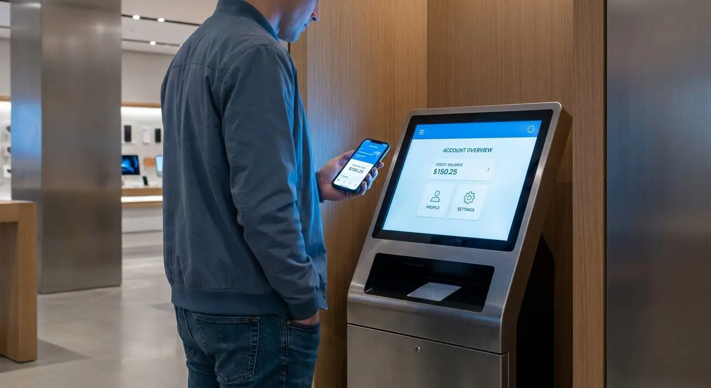 Správa účtu na terminálu a mobilu v jednom přehledu