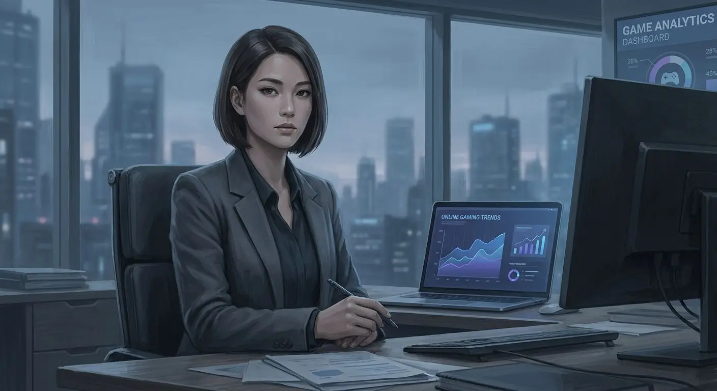 Ilustrační portrét experta na online automaty