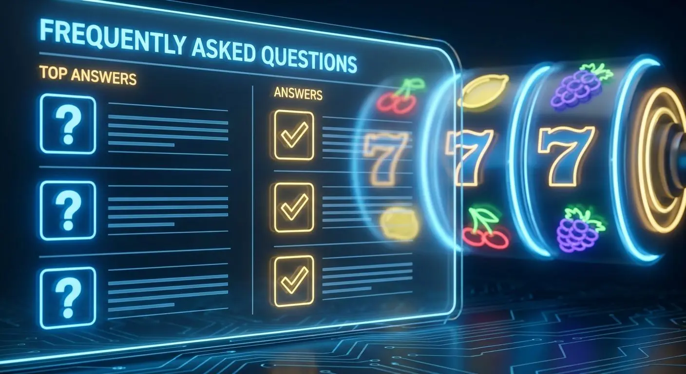 FAQ k BetX automatům se symboly slotů v pozadí